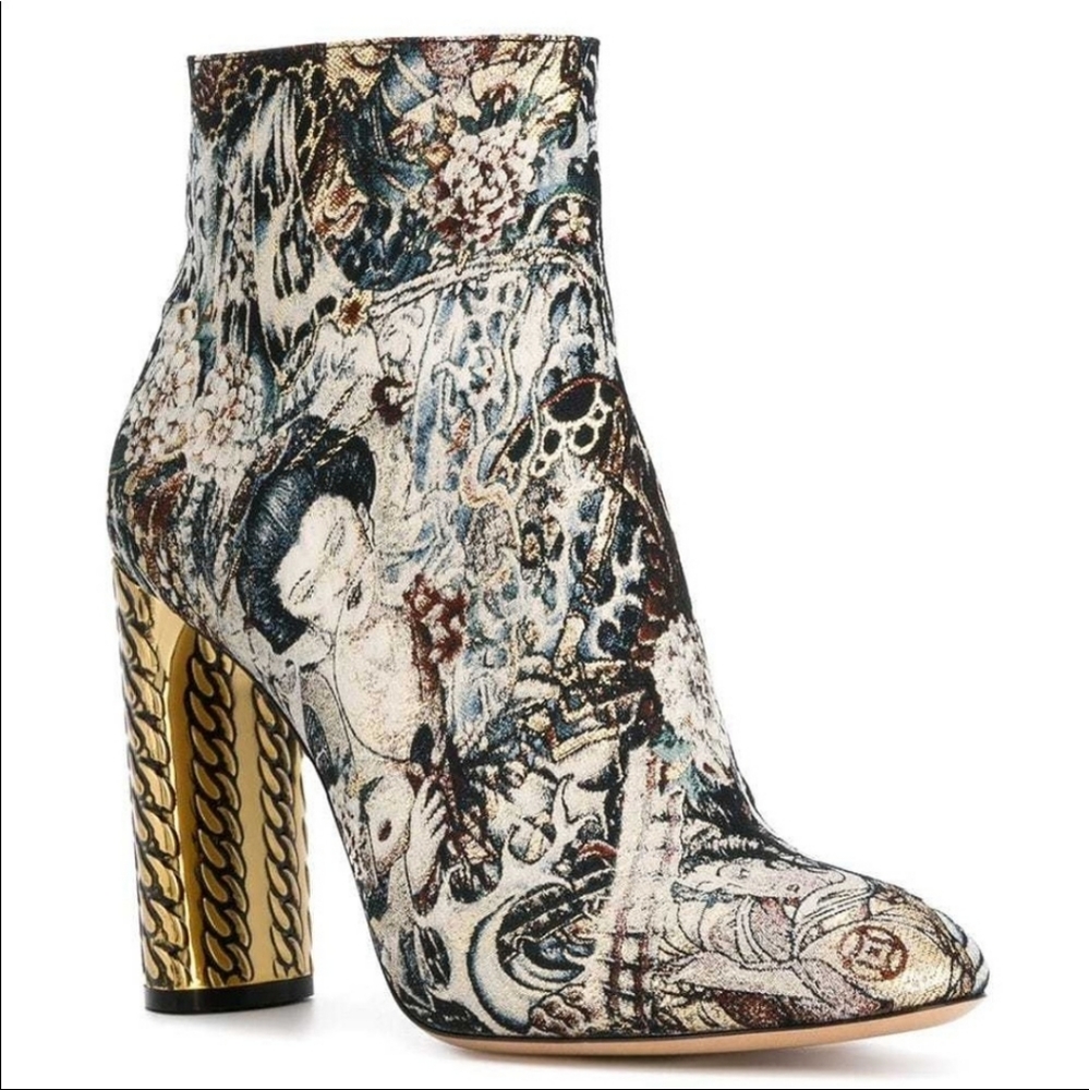 Casadei Jacquard Boots